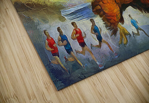 On Wings Like Eagles Wayne Pascall Art puzzle