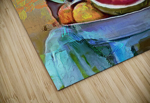 CARIBBEAN SCENES - FRUIT LADY-2 Wayne Pascall Art puzzle