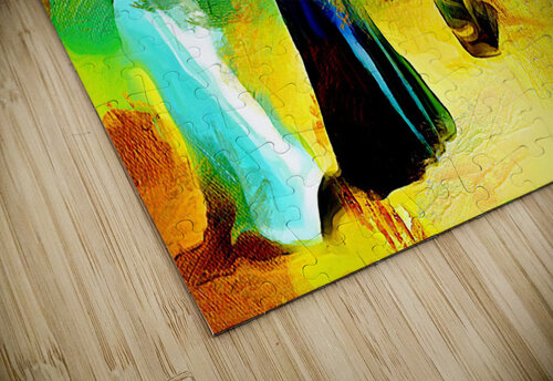 Retro Meets Beach Wayne Pascall Art puzzle