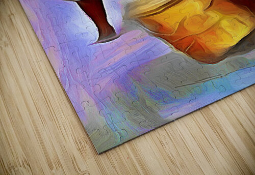 Folk Drummers Wayne Pascall Art puzzle