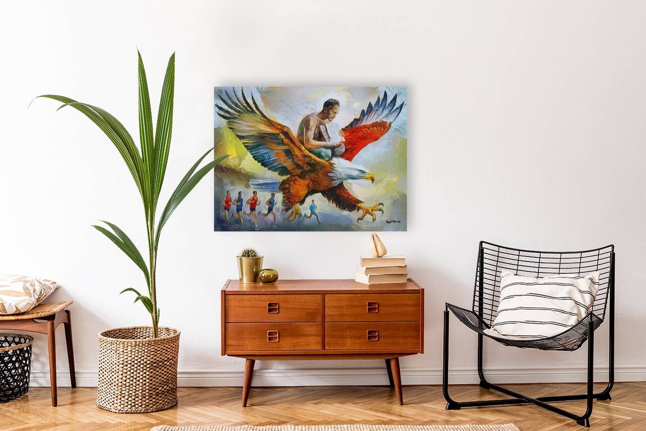 On Wings Like Eagles Reproduction