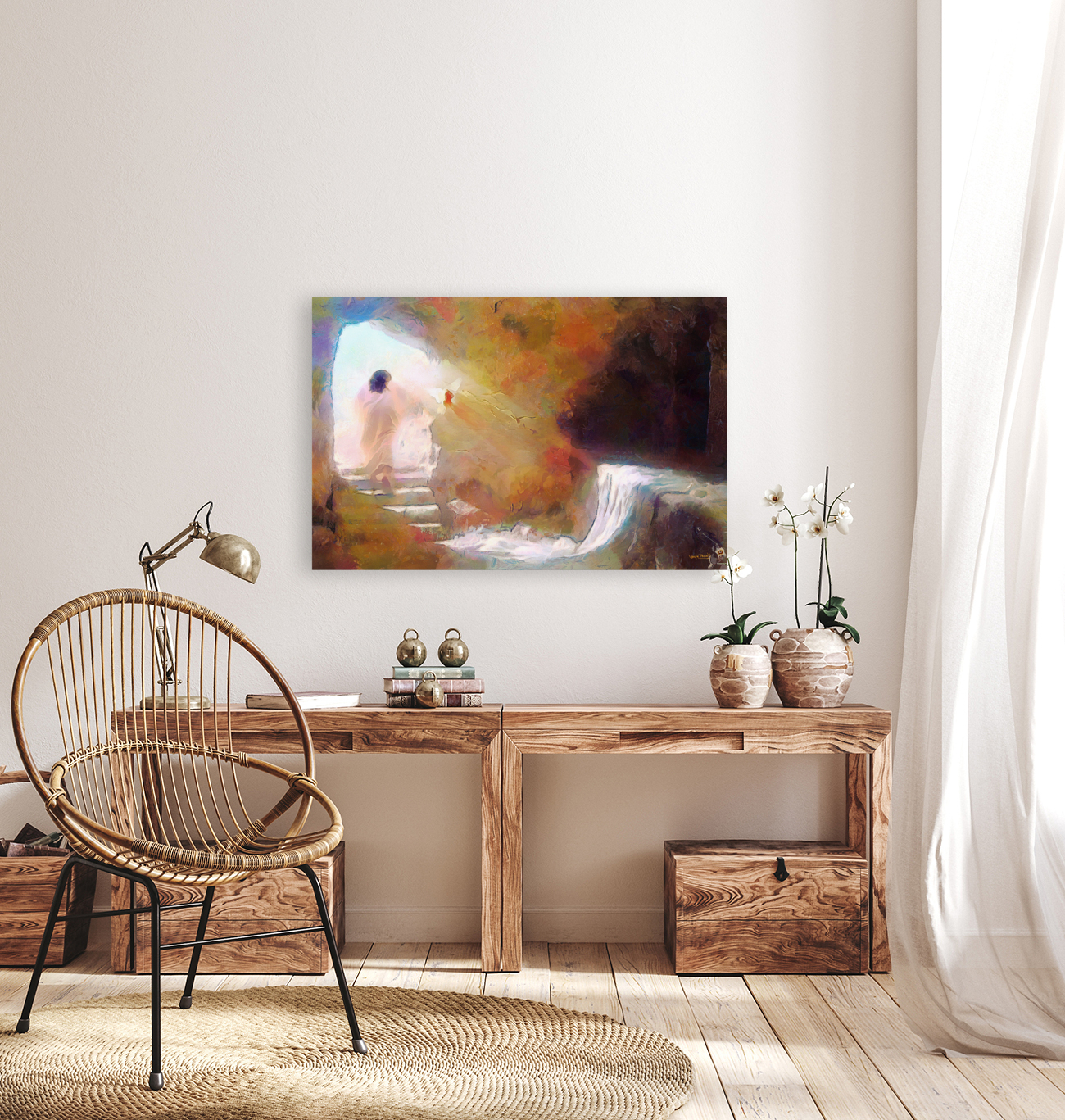 Hallelujah He is Risen Reproduction