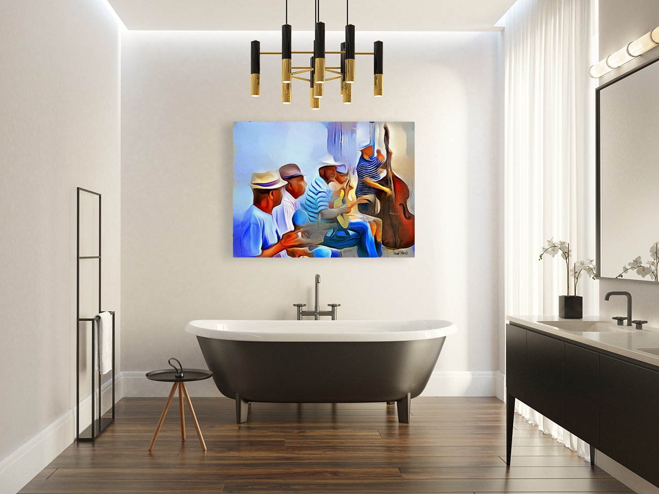 CARIBBEAN SCENES - MUSICA DE CUBA EN LA CALLE Reproduction