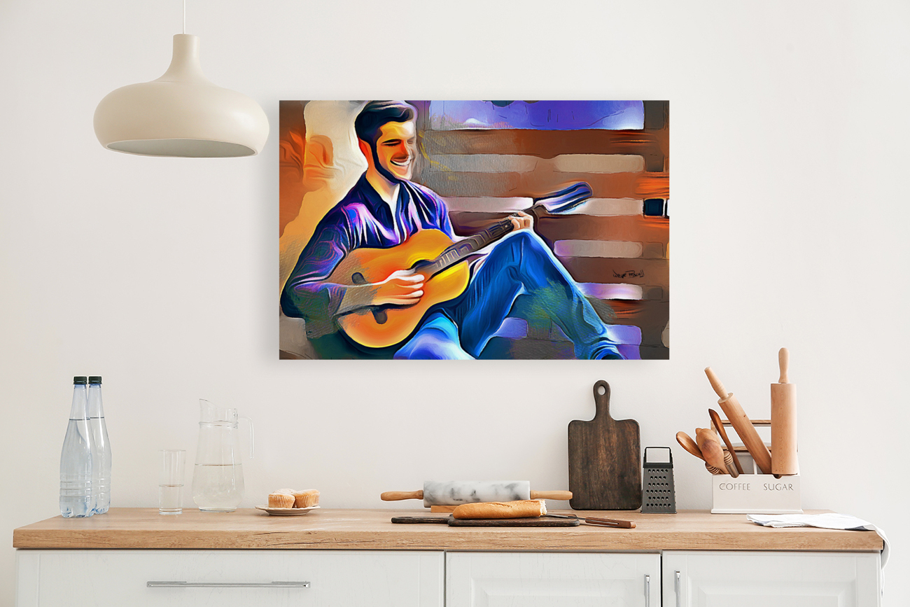 JUST ME AND MY GUITAR Reproduction