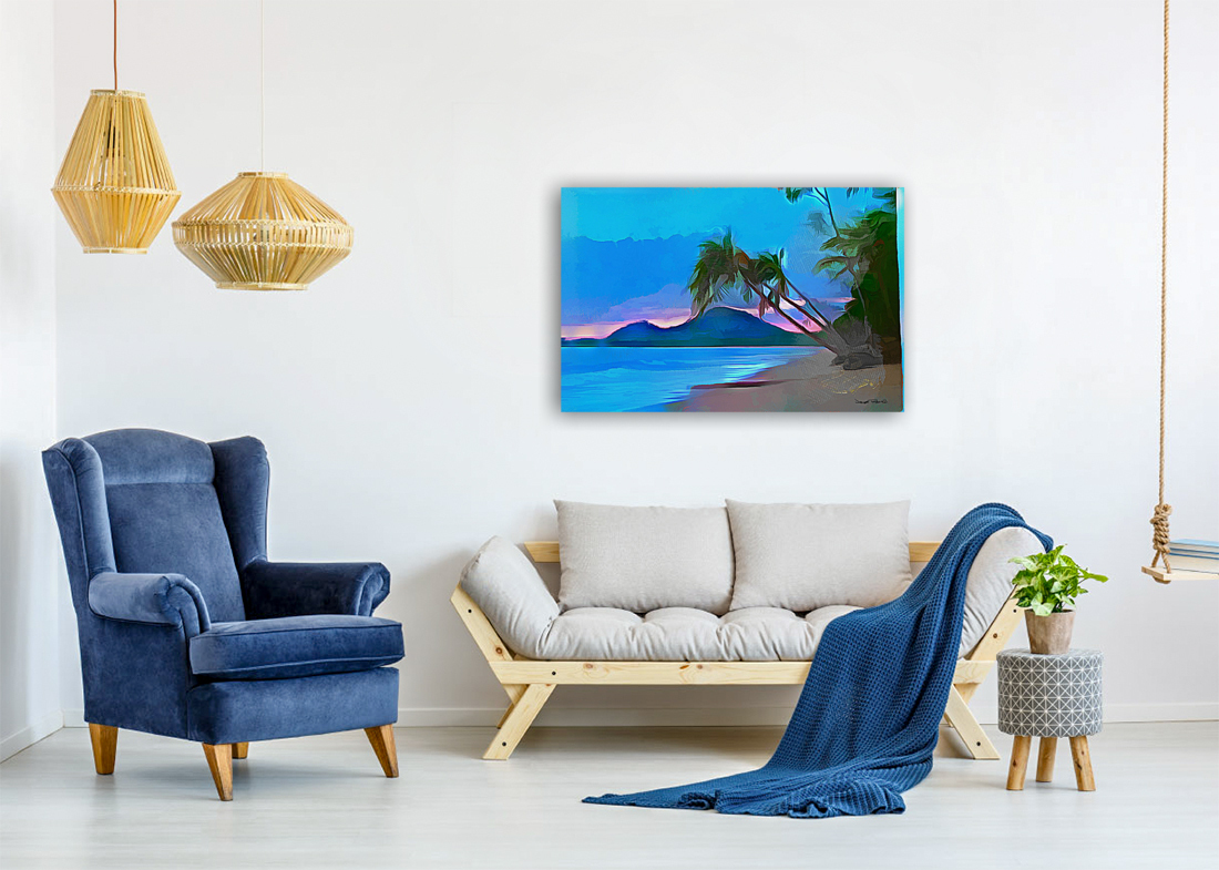 A Moment by The Coast Reproduction