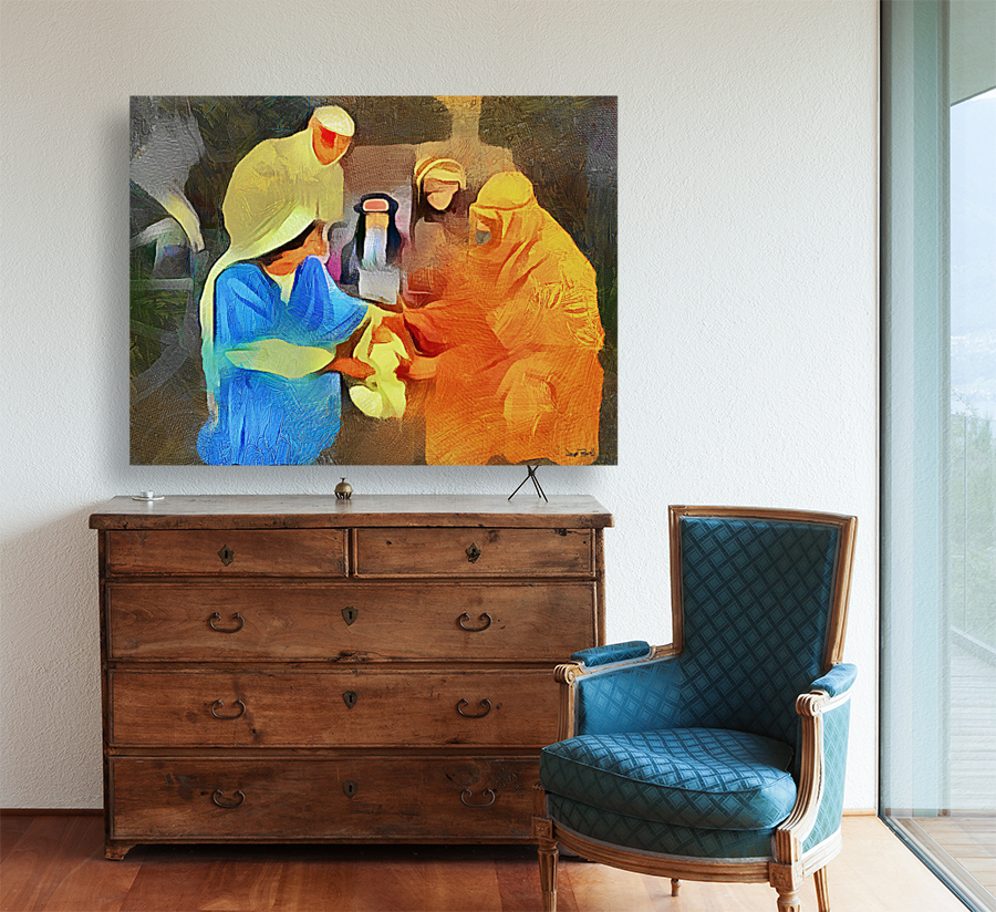 Jesus is Born Reproduction