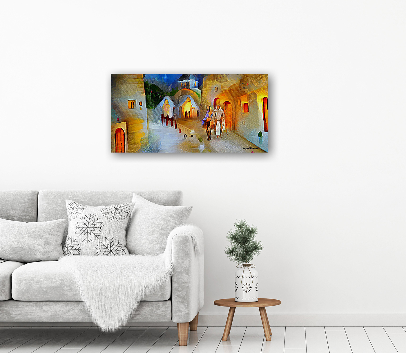 NO ROOM IN THE INN Reproduction