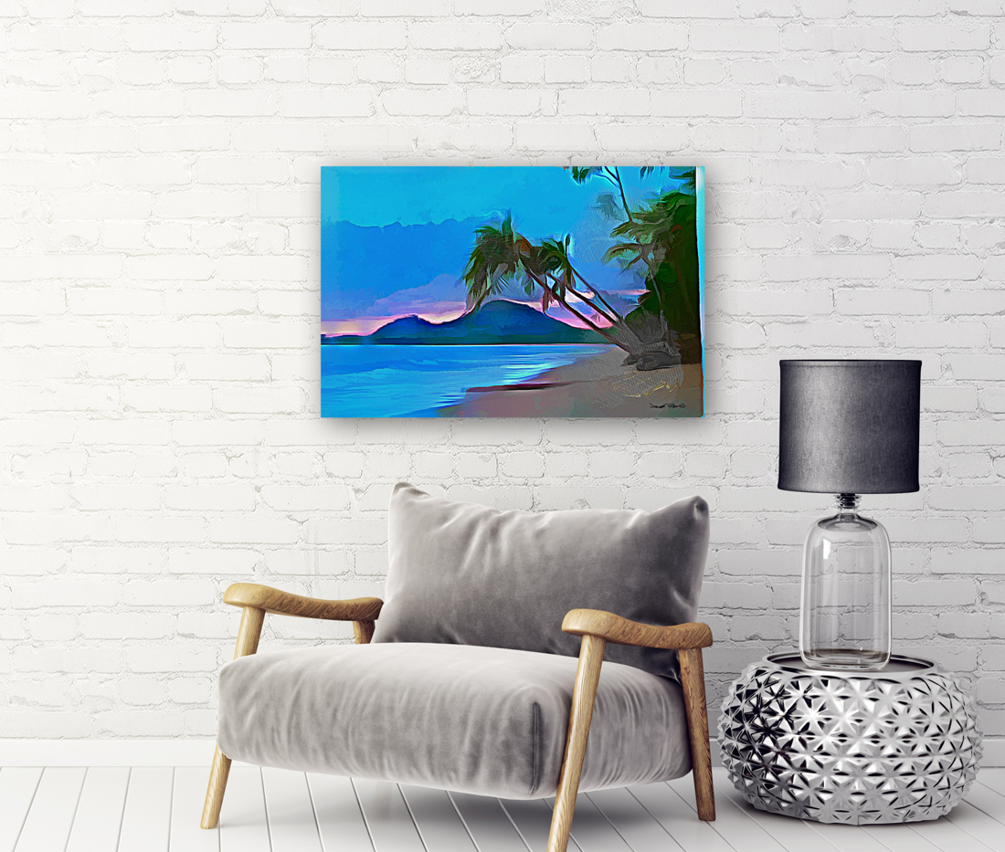 Day at the Beach Reproduction