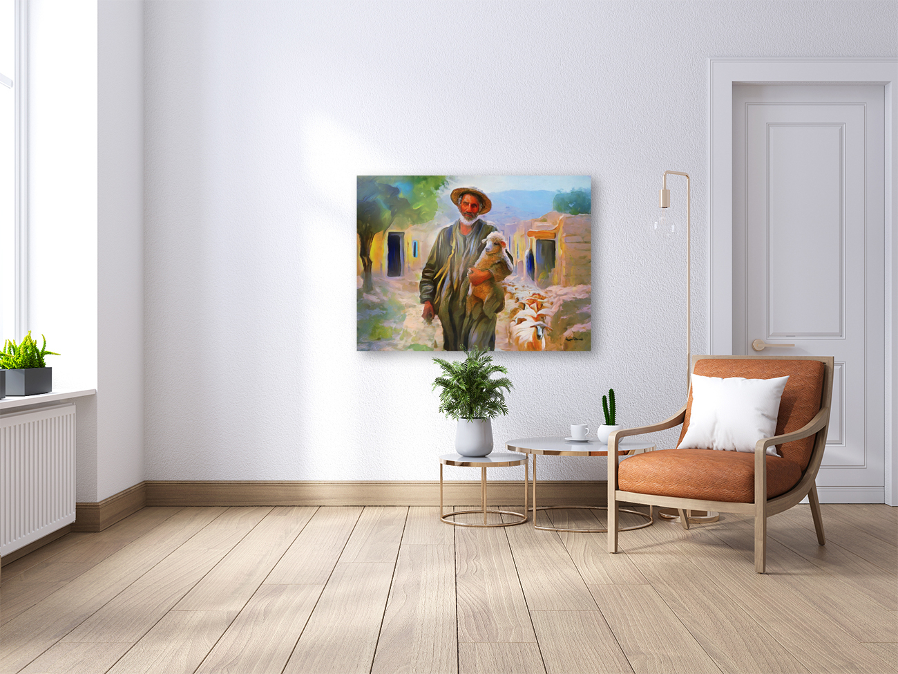 PARABLES OF JESUS - The Shepherd and The Lost Sheep Reproduction