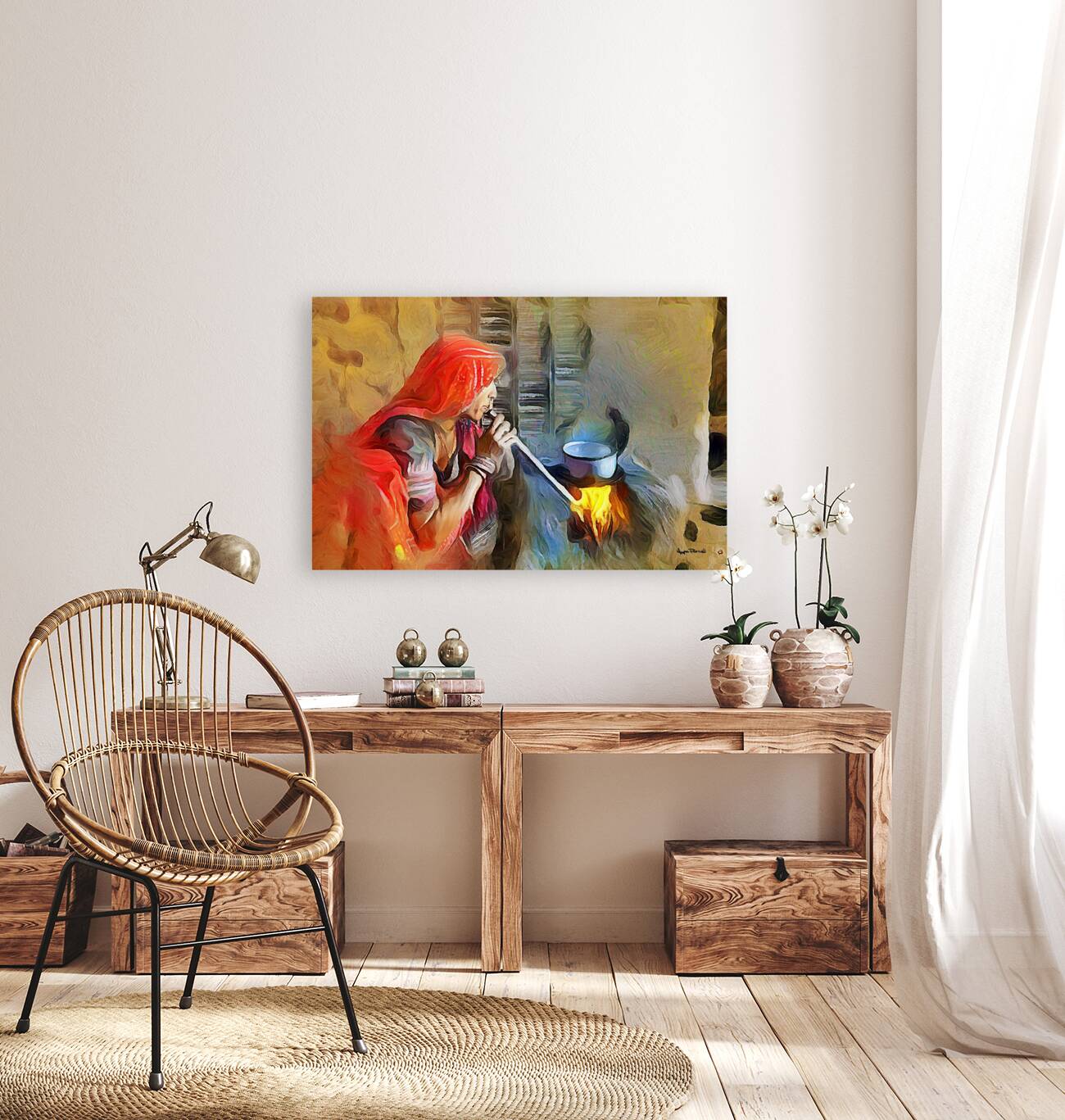 Cooking with Pokni and Chulha Reproduction