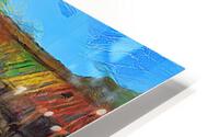 Hut by The Beach HD Metal print