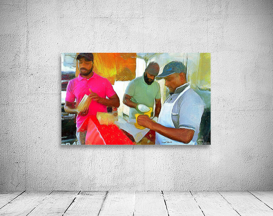 CARIBBEAN SCENES - ALIS DOUBLES Wall Preview