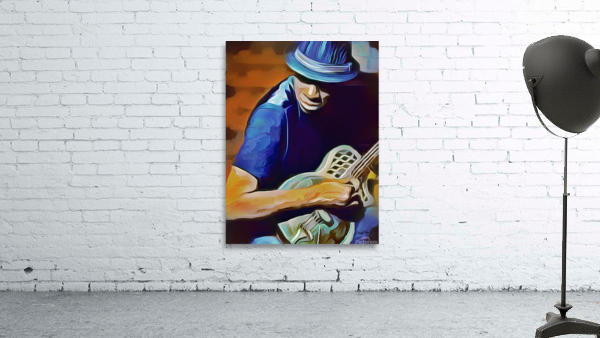 A Man and His Guitar Wall Preview