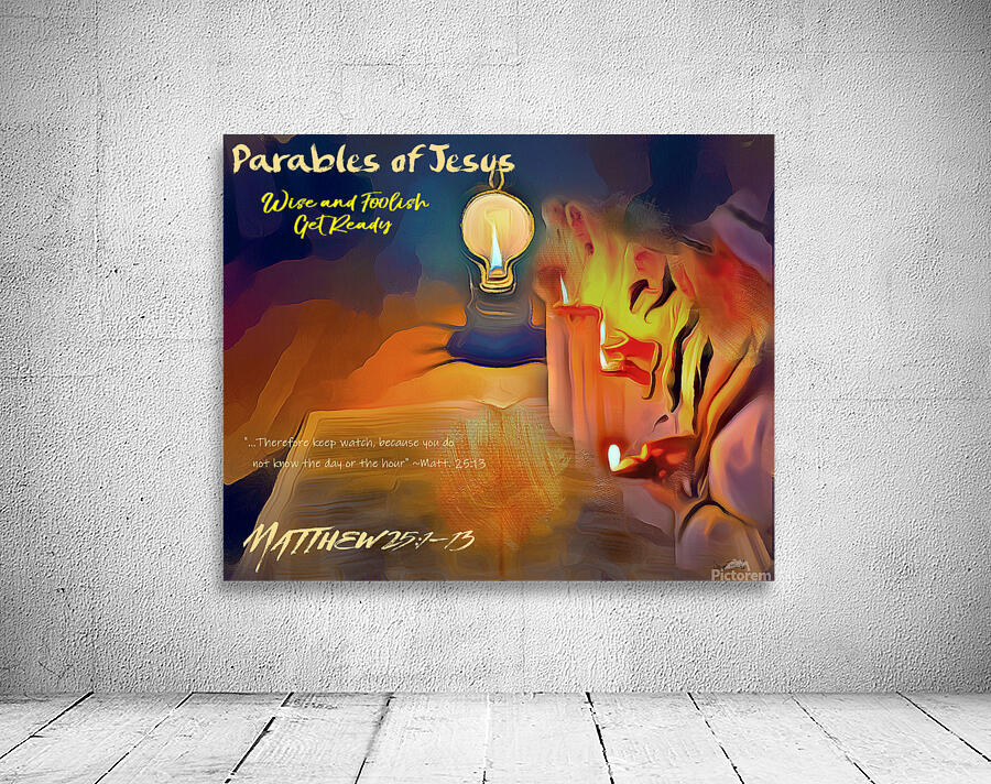 Parables of Jesus - Wise and Foolish Virgins Wall Preview