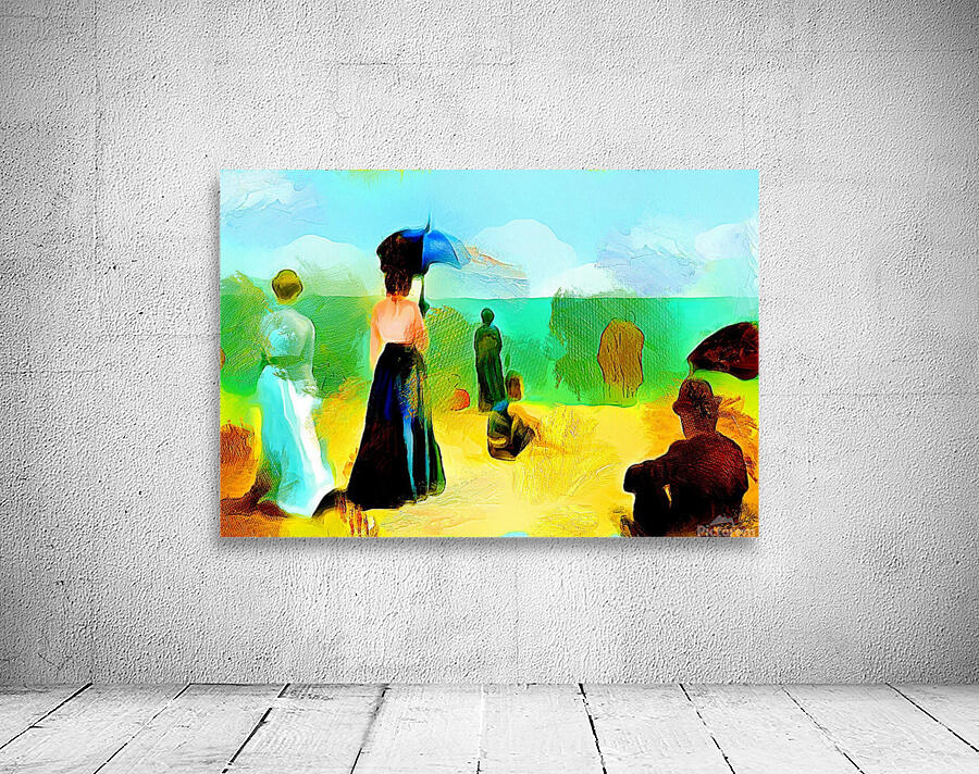 Retro Meets Beach Wall Preview