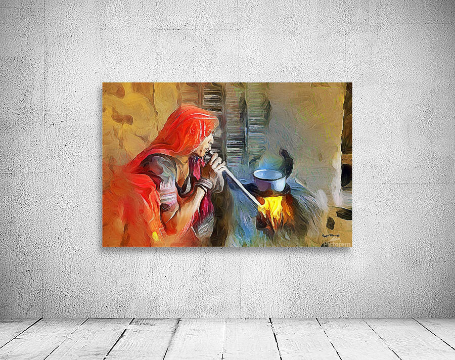 Cooking with Pokni and Chulha Wall Preview