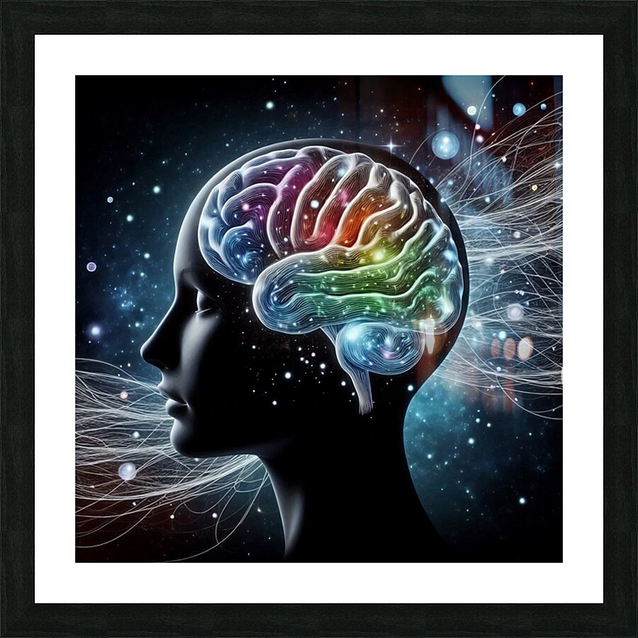 Braineeez 47 Picture Frame print