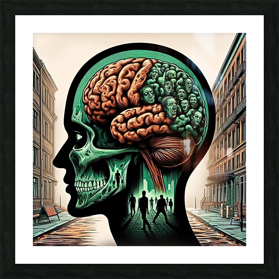 Braineeez 651 Picture Frame print