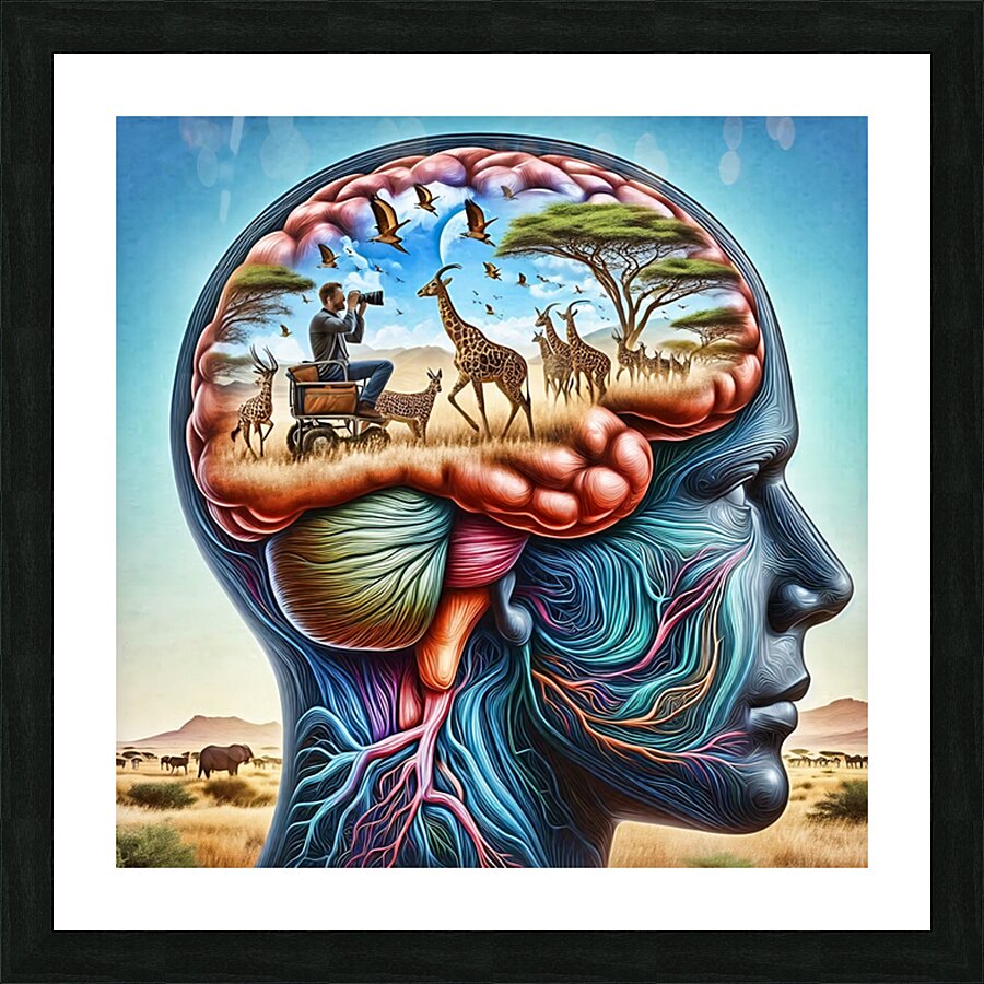 Braineeez 689 Picture Frame print