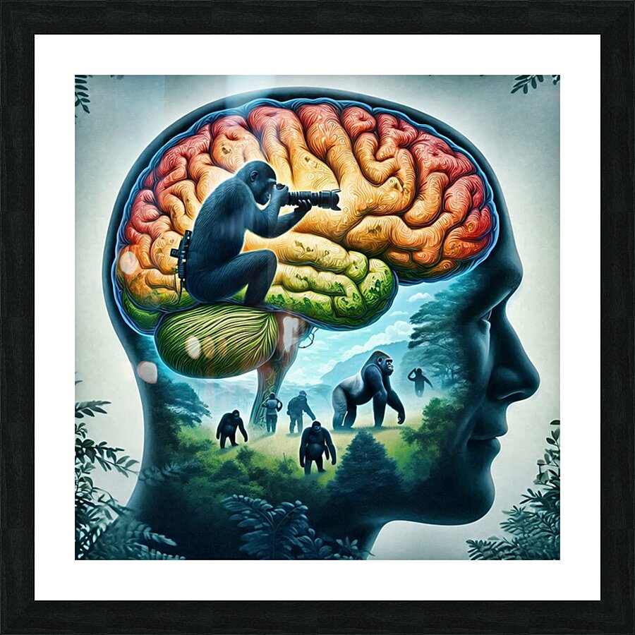 Braineeez 695 Picture Frame print