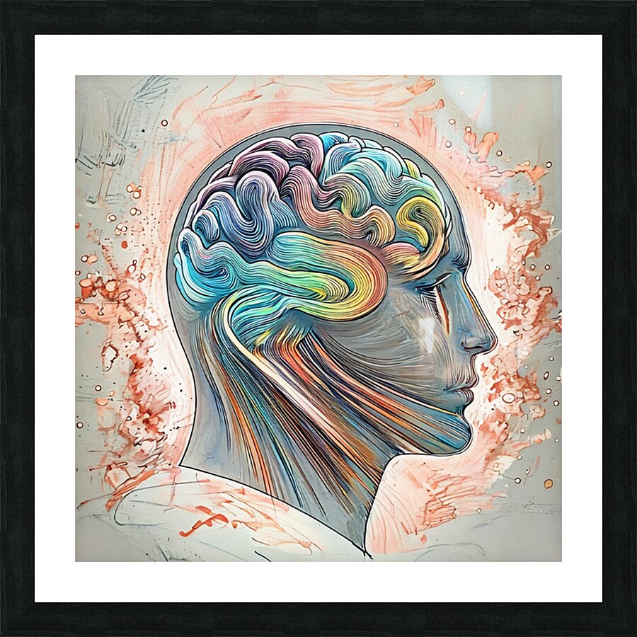 Braineeez 2076 Picture Frame print