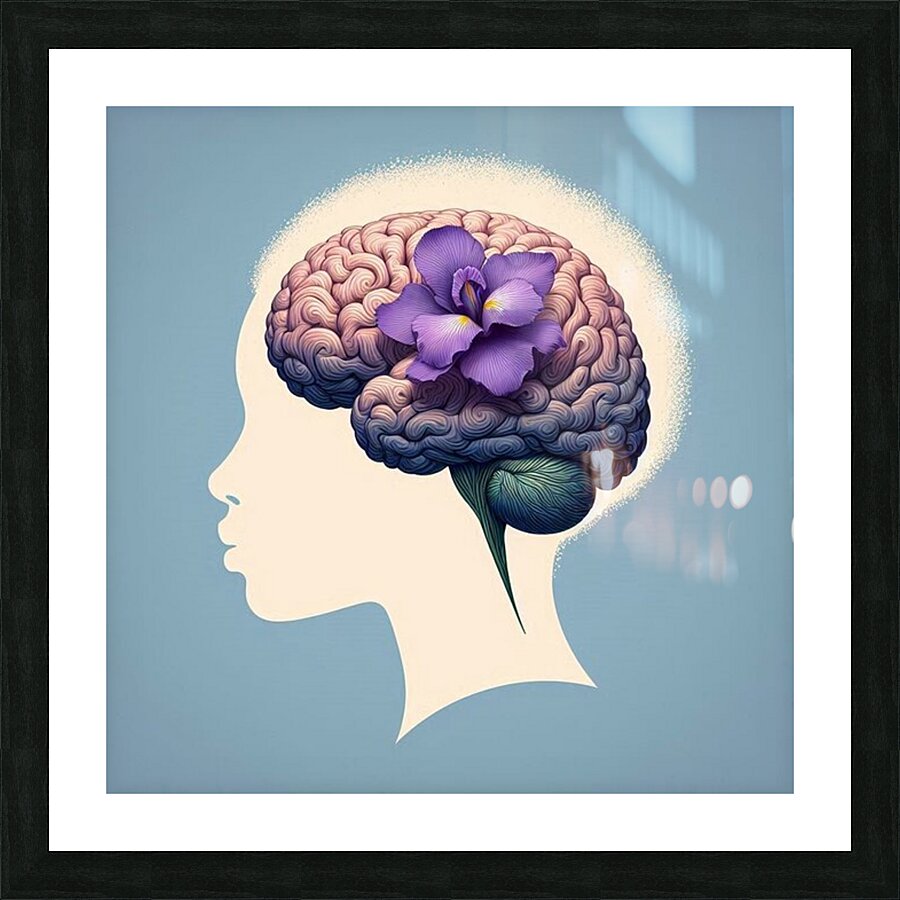 Braineeez 198 Picture Frame print