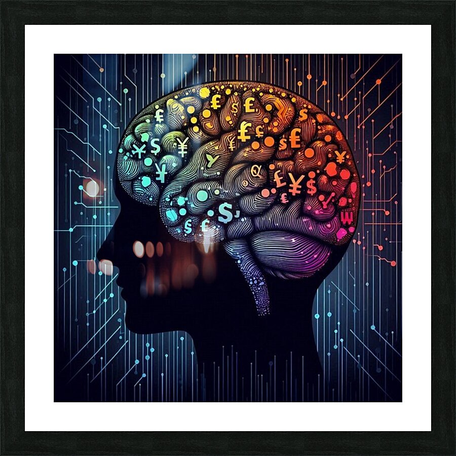 Braineeez 307 Picture Frame print