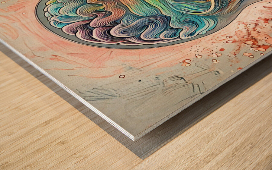 Braineeez 2076 Wood print