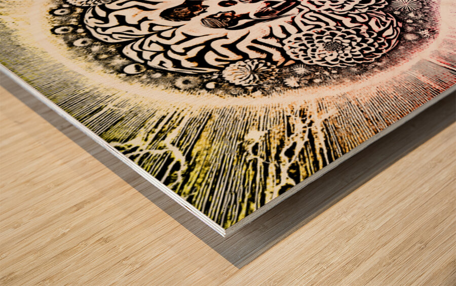 Braineeez 2055 Wood print