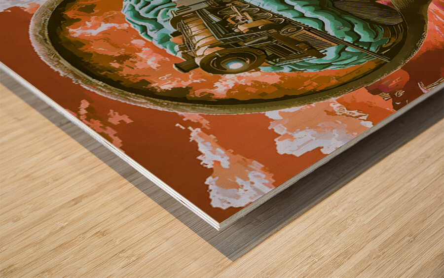 Braineeez 2028 Wood print