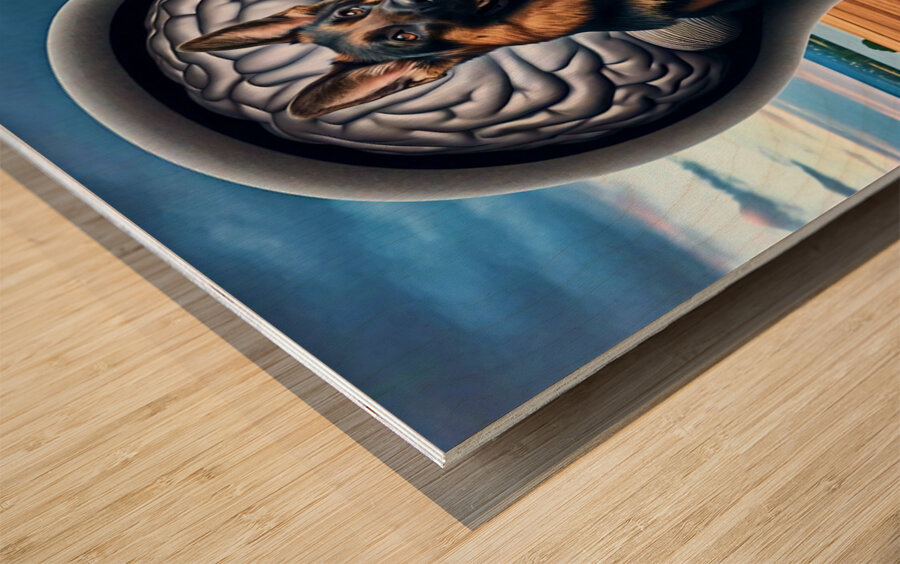 Braineeez 1009 Wood print