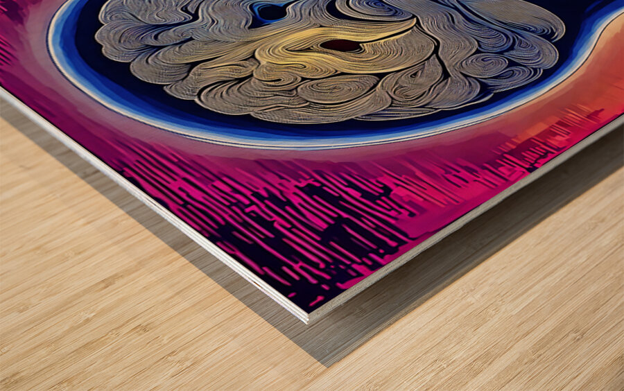 Braineeez 2111 Wood print