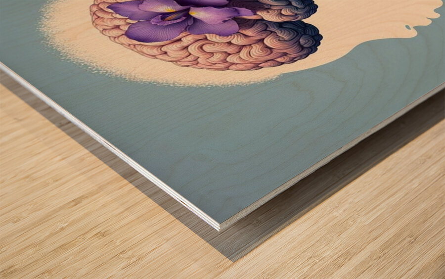 Braineeez 198 Wood print