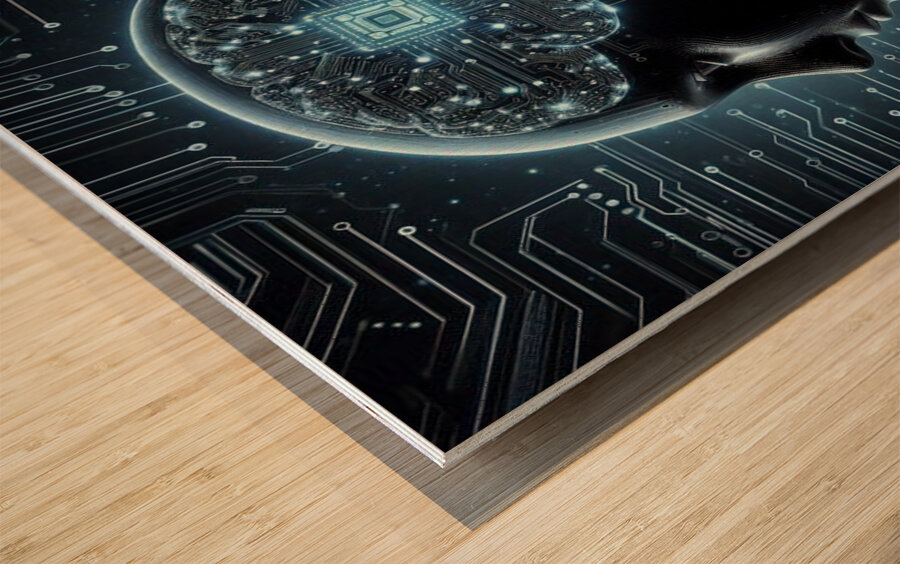 Braineeez 1338 Wood print