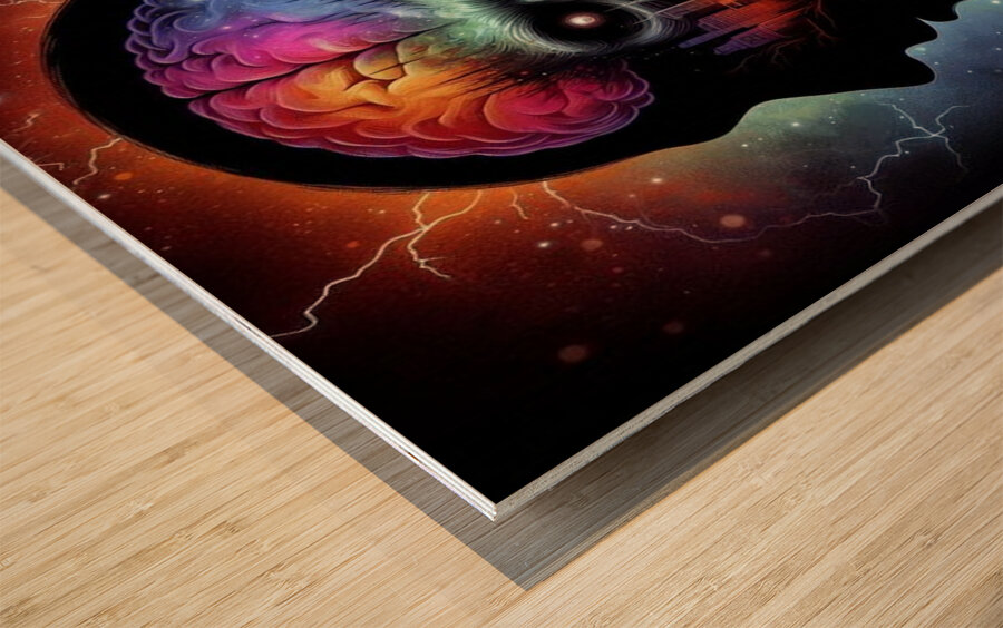 Braineeez 1392 Wood print