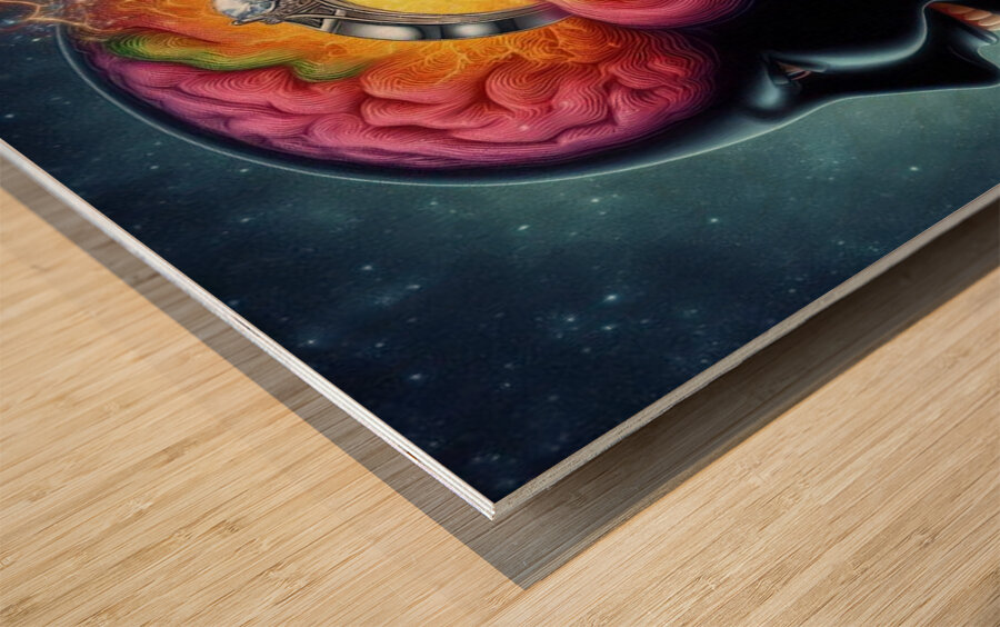 Braineeez 1144 Wood print