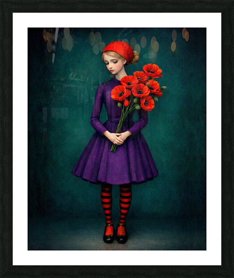 Little Madame Picture Frame print