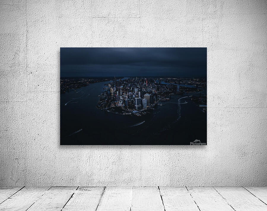 Big apple drone view Wall Preview