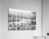 Barn In Field Infrared Acrylic Print