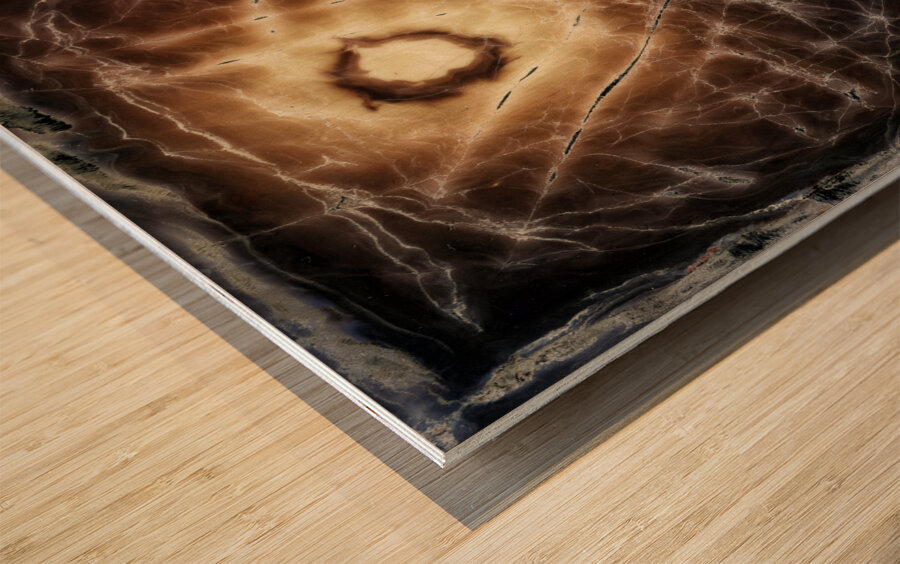 Untitled II Polaroid manipulation Wood print