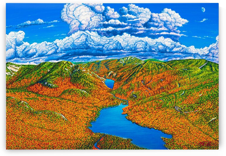 Upper Ausable Lake by Brian Hewitt Kind Art