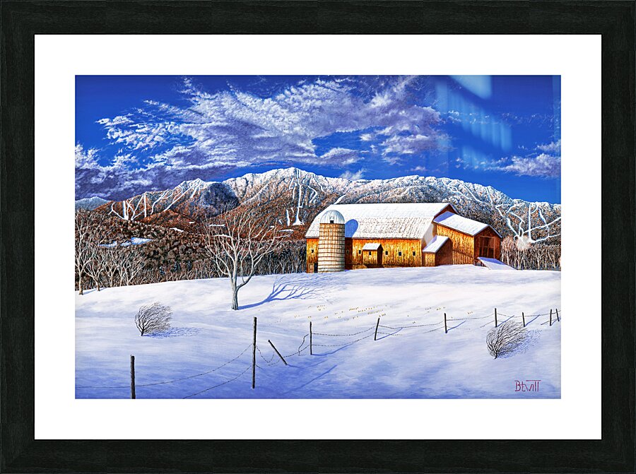 Mad River Valley Picture Frame print