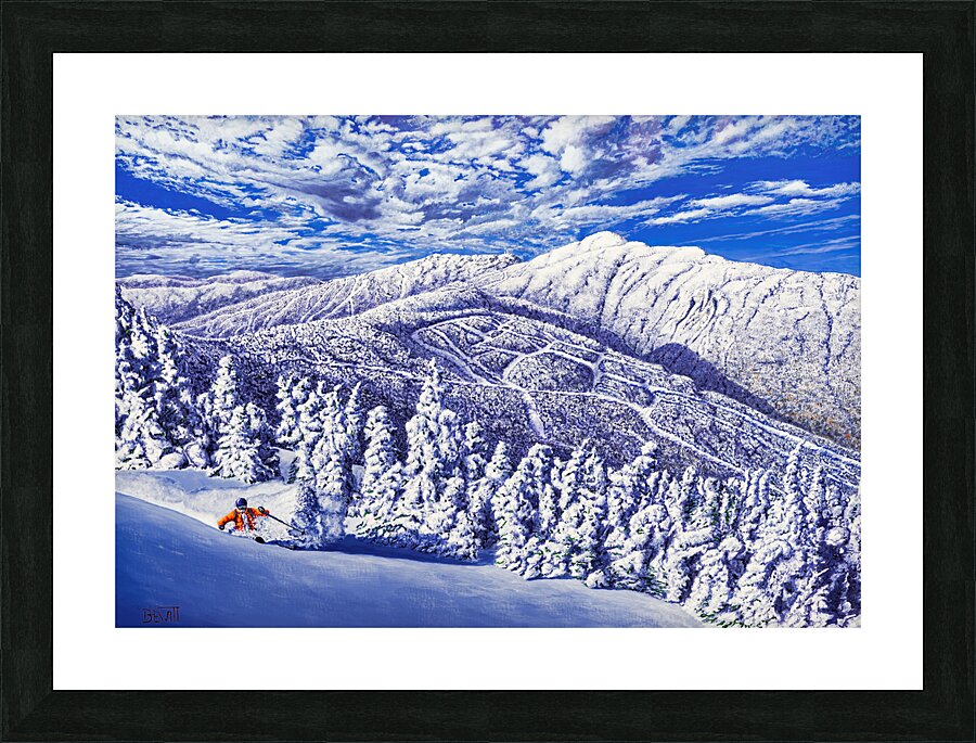 Smugglers Notch Picture Frame print