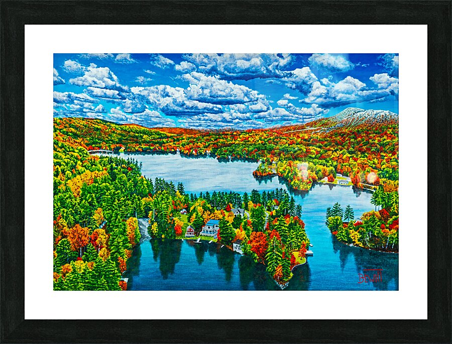 Echo Lake Picture Frame print