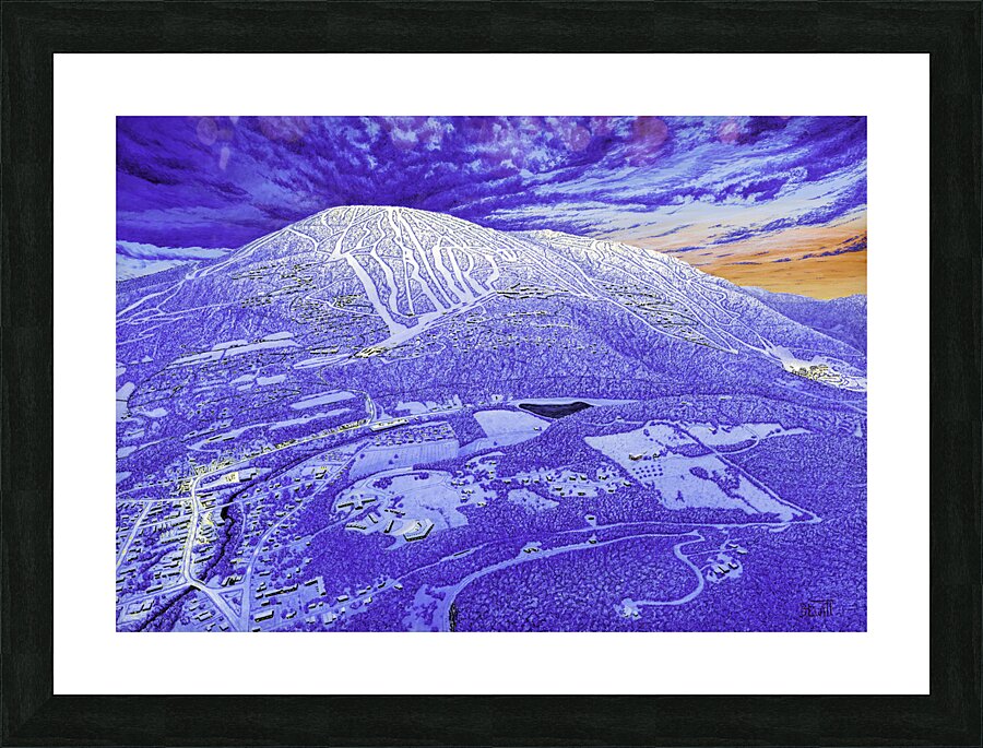 Okemo Picture Frame print