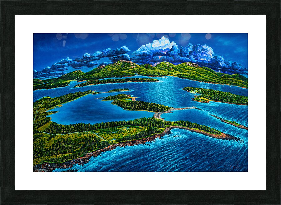 Cranberry Islands Picture Frame print