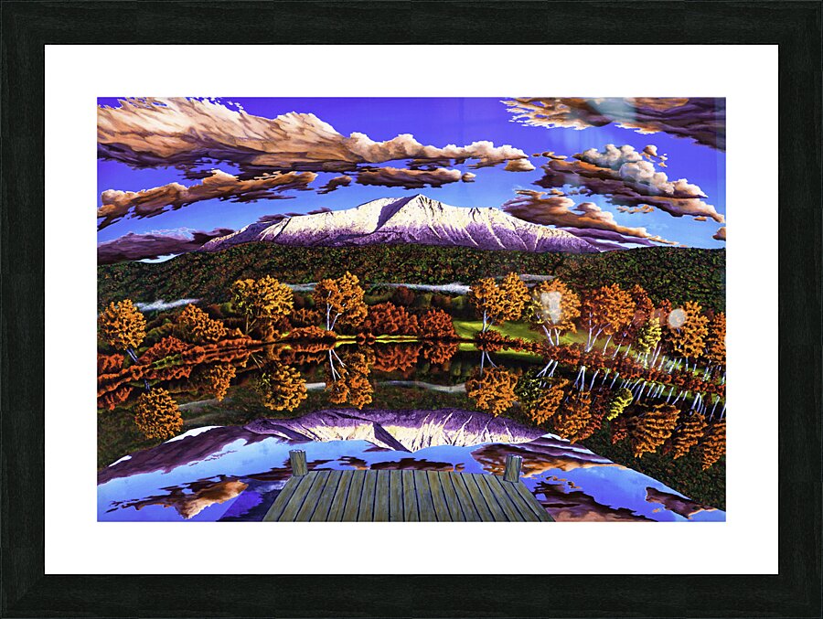 Katahdin Picture Frame print