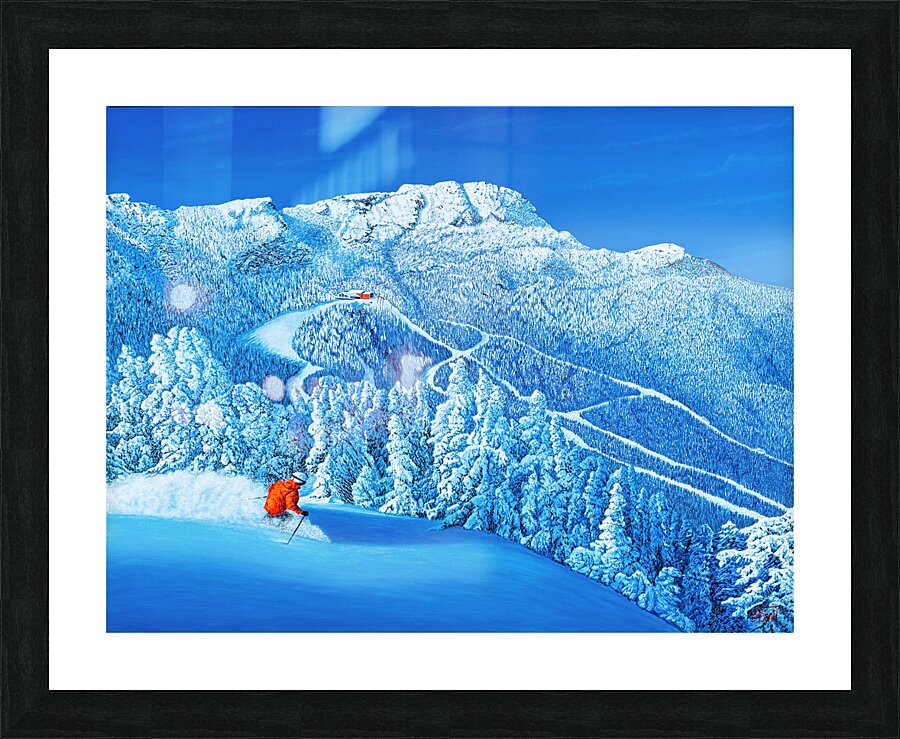 The Chin Picture Frame print