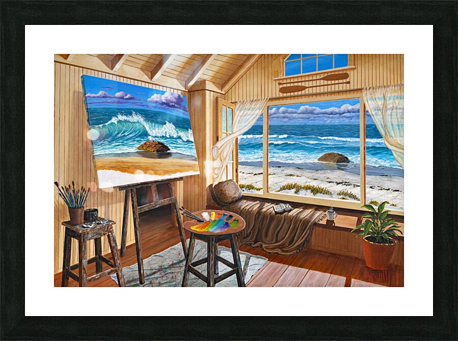 Summer Studio Picture Frame print