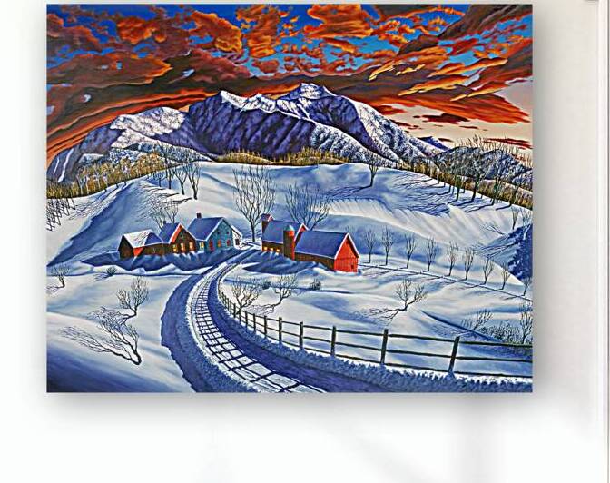 Mt Mansfield by Brian Hewitt Kind Art